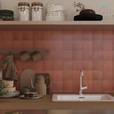 Gạch thẻ vuông 15x15cm men mờ 1505M