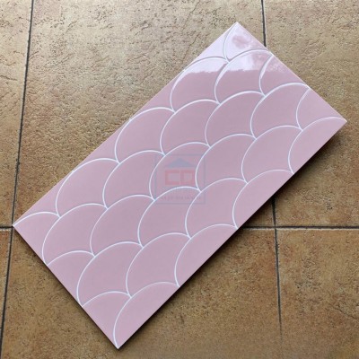 Gạch ốp tường 30x60 giả vảy cá 6505