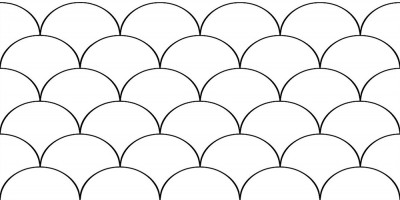 Gạch ốp tường 30x60 giả vảy cá 6501