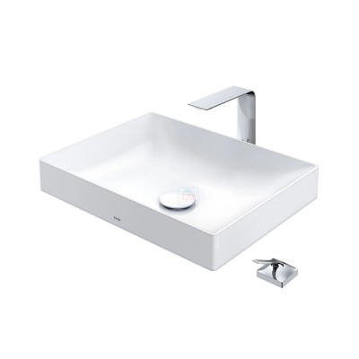 Chậu rửa mặt TOTO LT4715MTG19#CMW đặt bàn