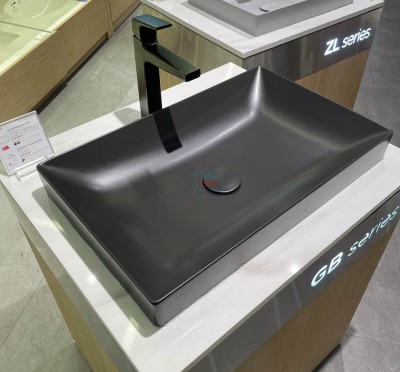 Chậu đặt bàn vành mỏng TOTO LT4716G19#MBL