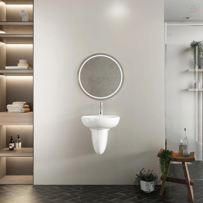 Chậu lavabo treo tường Viglacera V523