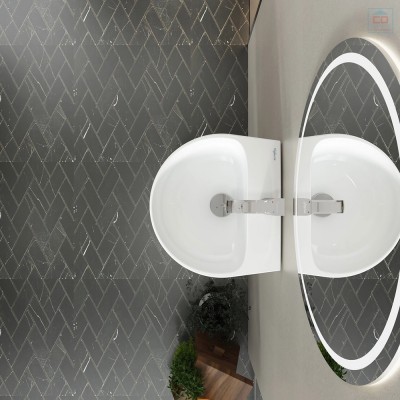 Chậu lavabo treo tường Viglacera V523