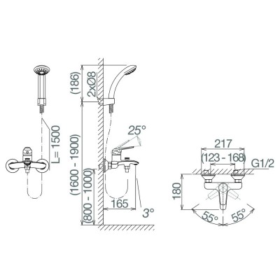Sen tắm nóng lạnh Viglacera VG507
