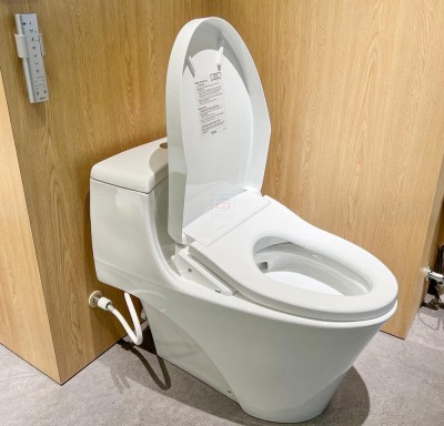 Bồn cầu 1 khối nắp điện tử TOTO MS823CDRW23