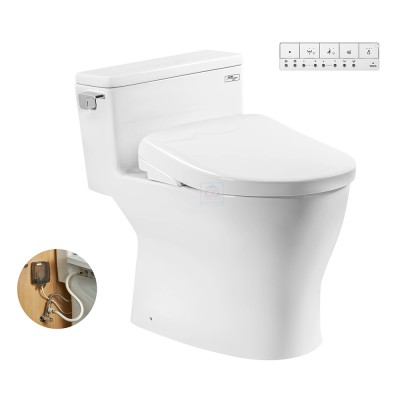 Bồn cầu nắp điện tử TOTO MS188VKW23/T53P100VR