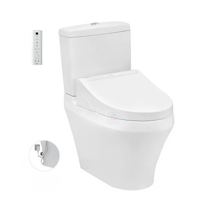 Bồn cầu 2 khối nắp điện tử TOTO CS948DW14