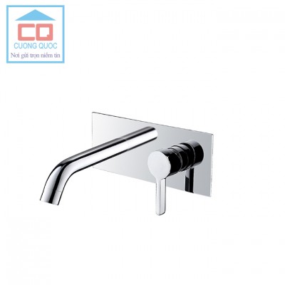 Vòi nóng lạnh âm tường Basic BW-46016 màu Chrome