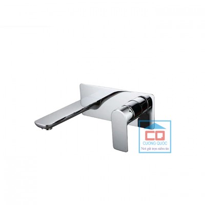 Vòi nóng lạnh âm tường Basic BW-46017 màu Chrome
