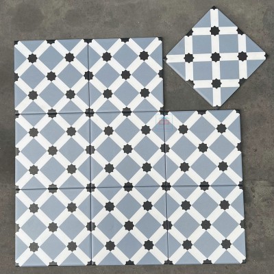 Gạch bông men 20x20cm DC218