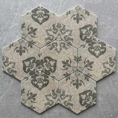 Gạch bông lục giác 20x23cm DZ2301