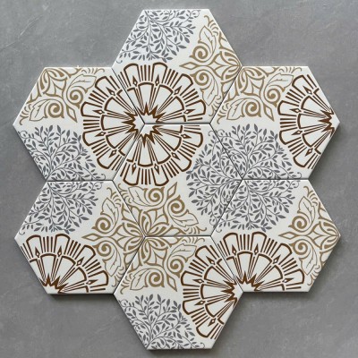 Gạch bông lục giác 20x23cm GOL23361