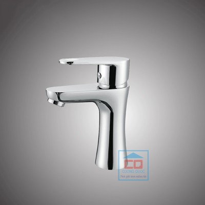 Vòi lavabo nóng lạnh Basic BW-605V (tặng xả lavabo)