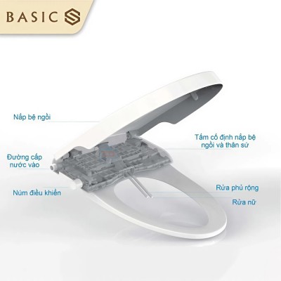 Nắp rửa chăm sóc Water Jet Basic BB-860