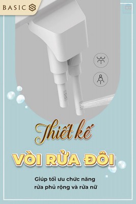 Nắp rửa chăm sóc Water Jet Basic BB-860