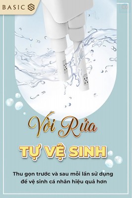 Nắp rửa chăm sóc Water Jet Basic BB-860