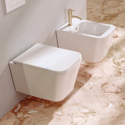 Bồn cầu treo tường Basic Cavoli-W