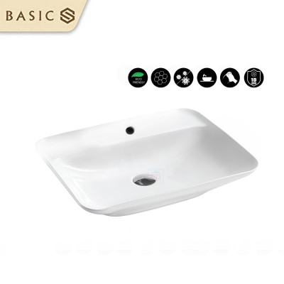 Chậu lavabo đặt bàn Basic BSB-1477