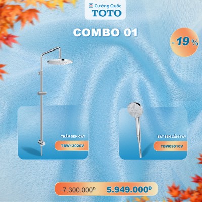 Combo thiết bị vệ sinh TOTO số 1