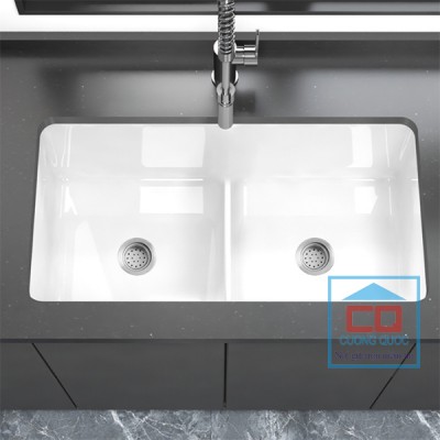 Chậu rửa chén dương vành Basic BS-K3219D