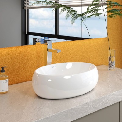 Chậu lavabo đặt bàn Viglacera CD30