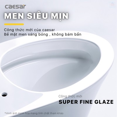 Bồn cầu treo tường Caesar CPT1505