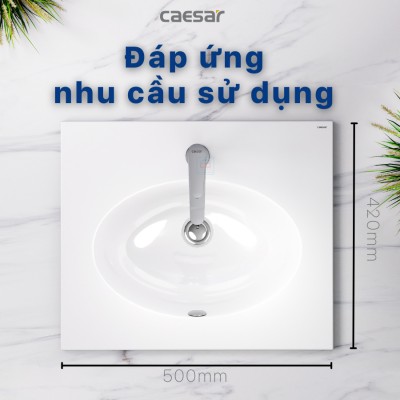 Chậu lavabo dương bàn Caesar L5022