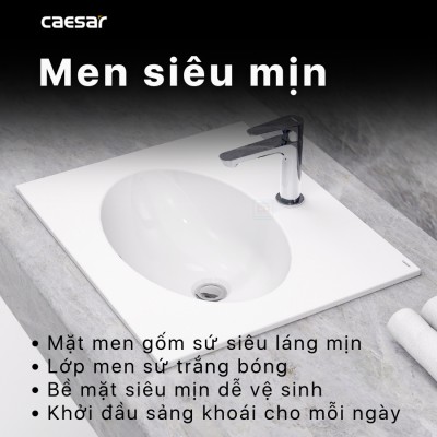 Chậu lavabo dương bàn Caesar L5022