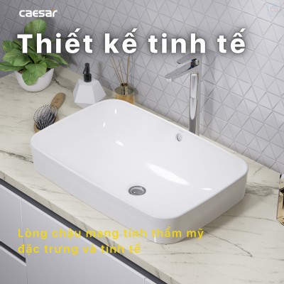 Chậu lavabo đặt bàn Caesar L5262