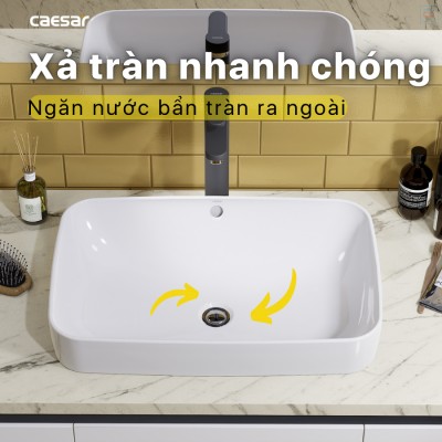 Chậu lavabo đặt bàn Caesar L5262
