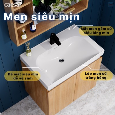Chậu lavabo dương bàn Caesar LF5357