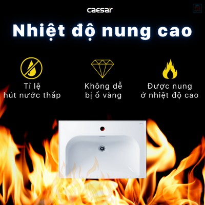 Chậu lavabo dương bàn Caesar LF5357