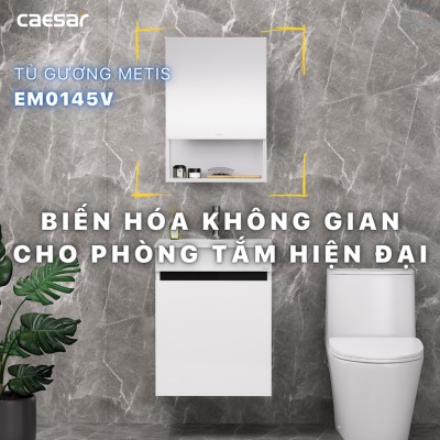 Tủ gương phòng tắm Caesar EM0145V