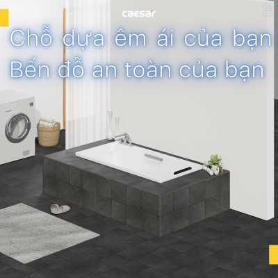 Bồn tắm xây Caesar AT0870