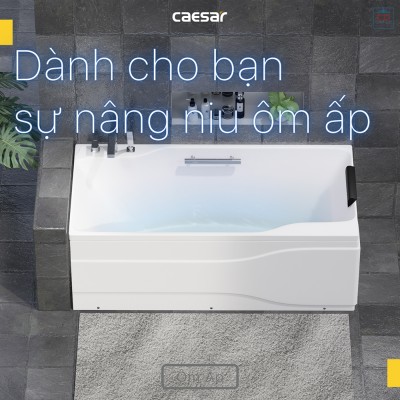 Bồn tắm chân yếm Caesar AT0870L(R)