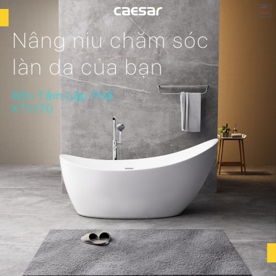 Bồn tắm lập thể Caesar KT1170