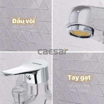 Sen tắm nóng lạnh Caesar S333C