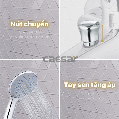 Sen tắm nóng lạnh Caesar S333C
