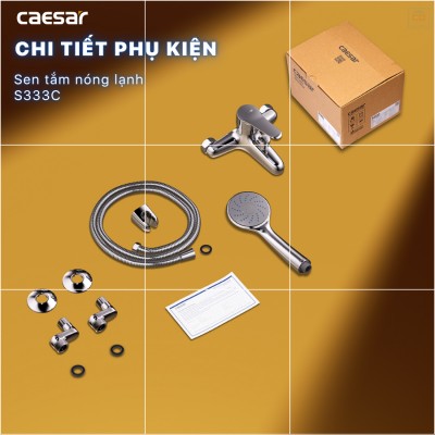 Sen tắm nóng lạnh Caesar S333C