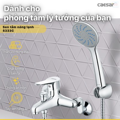 Sen tắm nóng lạnh Caesar S333C