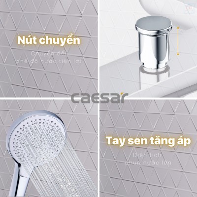 Sen tắm nóng lạnh Caesar S503C