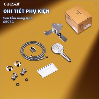 Sen tắm nóng lạnh Caesar S503C