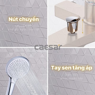 Sen tắm nóng lạnh Caesar S393CG