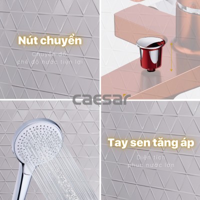 Sen tắm nóng lạnh Caesar S393CR