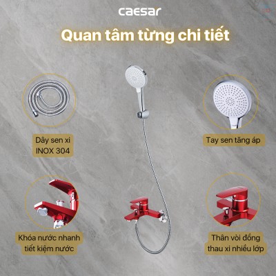 Sen tắm nóng lạnh Caesar S393CR