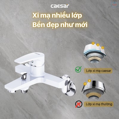 Sen tắm nóng lạnh Caesar S393CW