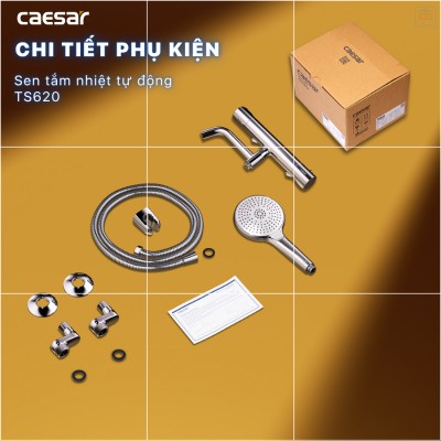Sen tắm nhiệt độ Caesar TS620