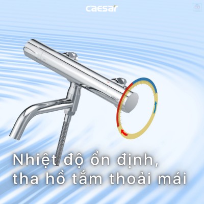 Sen tắm nhiệt độ Caesar TS620