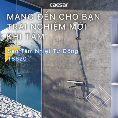 Sen tắm nhiệt độ Caesar TS620