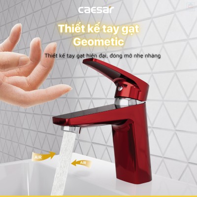 Vòi lavabo nóng lạnh Caesar B390CRU
